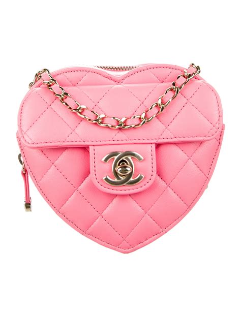 chanel love heart bag|cheapest chanel bag.